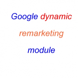 Google remarketing module