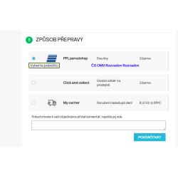 PPL parcelshop pro Prestashop s mapkou a API exportem