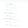 Carrier name  and customer message in orders list