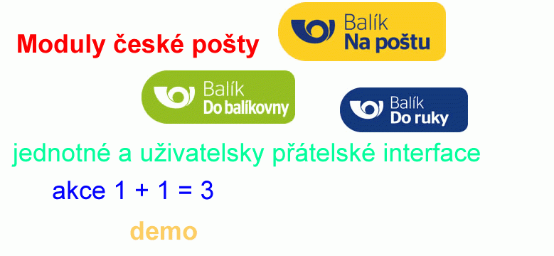 Moduly České pošty